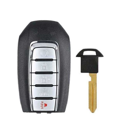 Keyless Factory KeylessFactory: 2019-2020 Infiniti Q50 Q60 / 5-Button Smart Key / PN: 285E3-6HE6A / KR5TXN7 RSK-INF-2005